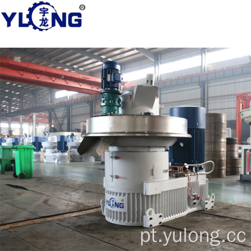 YULONG XGJ560 1,5-2TON / H biomassa prensa de fibra de palmeira